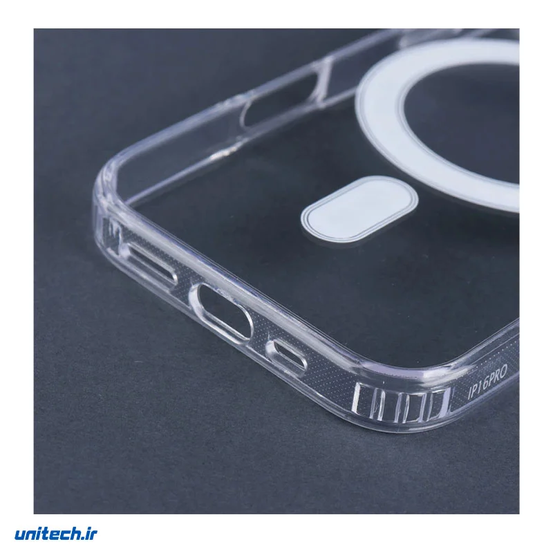 قاب ضد ضربه مگ سیف Clear Case Magnetic آیفون iPhone 16 Pro (3)